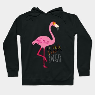 Flameingo the flamingo Hoodie